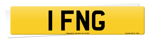 Registration number 1 FNG